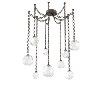 Gem LED Pendant in Flat Bronze (404|SNB0039-09-FB-C-CH2-L3)