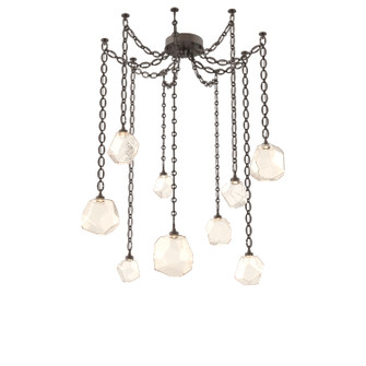 Gem LED Pendant in Flat Bronze (404|SNB0039-09-FB-A-CH2-L3)