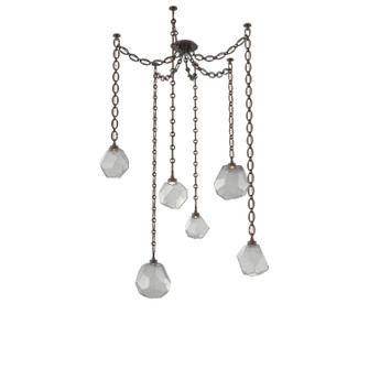 Gem LED Pendant in Flat Bronze (404|SNB0039-06-FB-S-CH2-L3)
