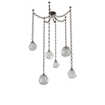Gem LED Pendant in Flat Bronze (404|SNB0039-06-FB-S-CH1-L3)