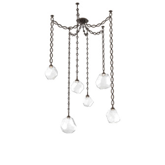 Gem LED Pendant in Flat Bronze (404|SNB0039-06-FB-C-CH2-L1)