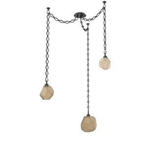 Gem LED Pendant in Matte Black (404|SNB0039-03-MB-B-CH1-L3)