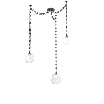 Gem LED Pendant in Flat Bronze (404|SNB0039-03-FB-C-CH3-L1)