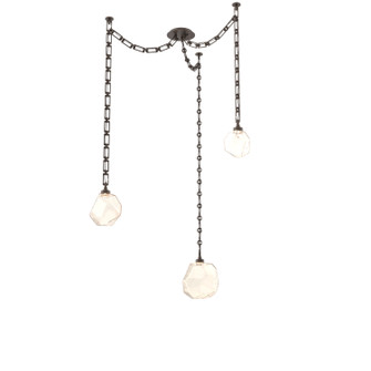 Gem LED Pendant in Flat Bronze (404|SNB0039-03-FB-A-CH3-L1)
