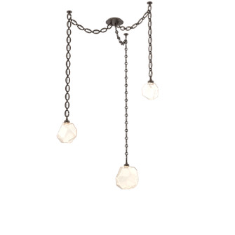 Gem LED Pendant in Flat Bronze (404|SNB0039-03-FB-A-CH2-L3)