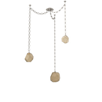 Gem LED Pendant in Beige Silver (404|SNB0039-03-BS-B-CH1-L1)