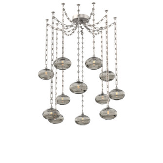 Coppa 12 Light Pendant in Beige Silver (404|SNB0036-12-BS-OS-CH3-E2)