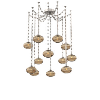 Coppa 12 Light Pendant in Beige Silver (404|SNB0036-12-BS-OB-CH3-E2)