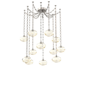 Coppa 12 Light Pendant in Beige Silver (404|SNB0036-12-BS-OA-CH1-E2)