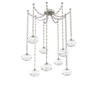 Coppa Nine Light Pendant in Beige Silver (404|SNB0036-09-BS-OC-CH2-E2)