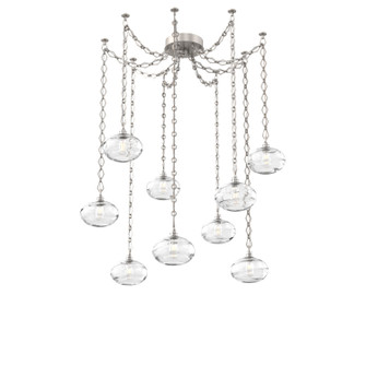 Coppa Nine Light Pendant in Beige Silver (404|SNB0036-09-BS-OC-CH1-E2)