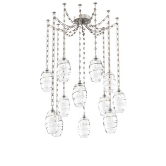 Ellisse 12 Light Pendant in Beige Silver (404|SNB0035-12-BS-OC-CH3-E2)