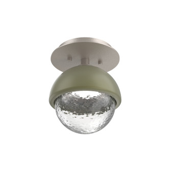 Cabochon LED Flush Mount in Beige Silver (404|SMB0093-01-BS-C-L3-GE)