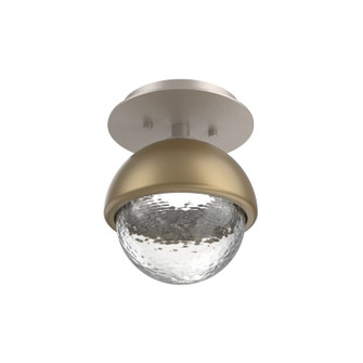 Cabochon LED Flush Mount in Beige Silver (404|SMB0093-01-BS-C-L1-GB)