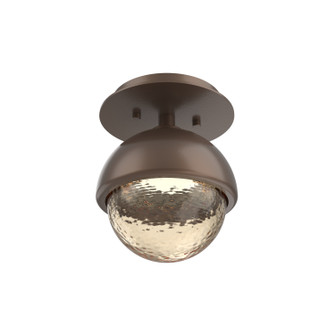 Cabochon LED Flush Mount in Burnished Bronze (404|SMB0093-01-BB-A-L1-MS)