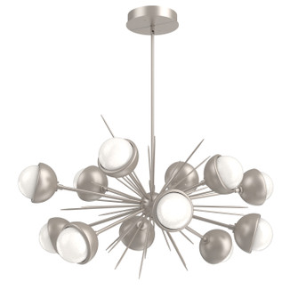 Cabochon LED Chandelier in Beige Silver (404|PLB0093-0D-BS-WL-001-L3-MS)