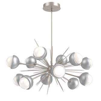 Cabochon LED Chandelier in Beige Silver (404|PLB0093-0D-BS-WL-001-L3-CS)