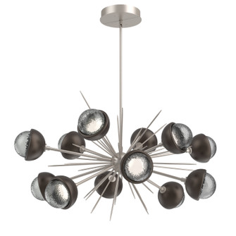 Cabochon LED Chandelier in Beige Silver (404|PLB0093-0D-BS-S-001-L1-FB)