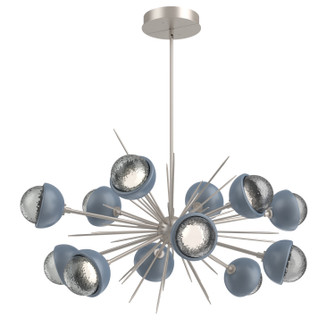 Cabochon LED Chandelier in Beige Silver (404|PLB0093-0D-BS-S-001-L1-BU)