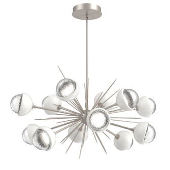 Cabochon LED Chandelier in Beige Silver (404|PLB0093-0D-BS-C-001-L3-WI)