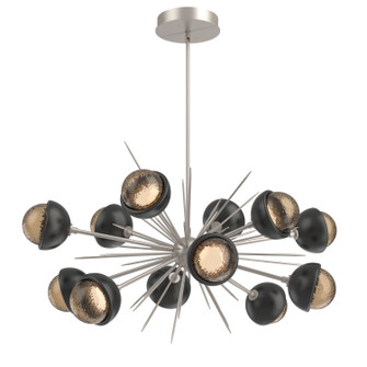 Cabochon LED Chandelier in Beige Silver (404|PLB0093-0D-BS-B-001-L3-MB)