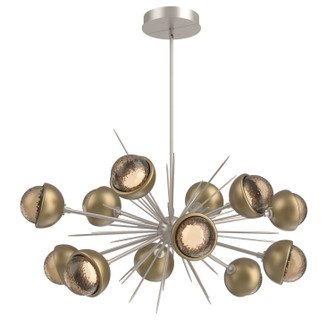 Cabochon LED Chandelier in Beige Silver (404|PLB0093-0D-BS-B-001-L3-GB)