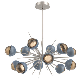 Cabochon LED Chandelier in Beige Silver (404|PLB0093-0D-BS-B-001-L3-BU)