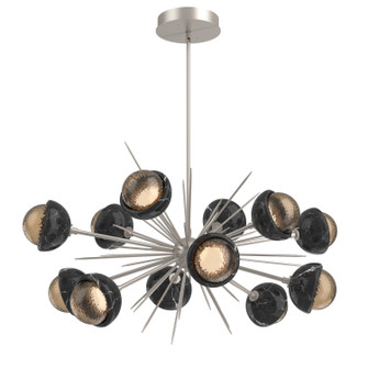 Cabochon LED Chandelier in Beige Silver (404|PLB0093-0D-BS-B-001-L3-BM)