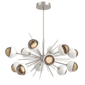 Cabochon LED Chandelier in Beige Silver (404|PLB0093-0D-BS-B-001-L1-WI)
