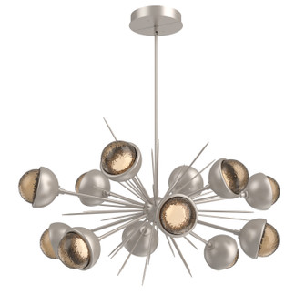 Cabochon LED Chandelier in Beige Silver (404|PLB0093-0D-BS-B-001-L1-MS)