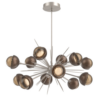 Cabochon LED Chandelier in Beige Silver (404|PLB0093-0D-BS-B-001-L1-BB)