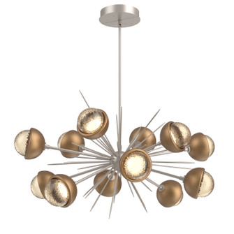 Cabochon LED Chandelier in Beige Silver (404|PLB0093-0D-BS-A-001-L3-NB)