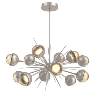 Cabochon LED Chandelier in Beige Silver (404|PLB0093-0D-BS-A-001-L3-MS)