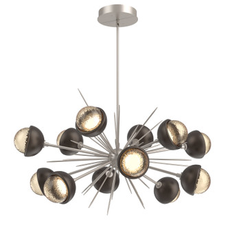 Cabochon LED Chandelier in Beige Silver (404|PLB0093-0D-BS-A-001-L3-FB)