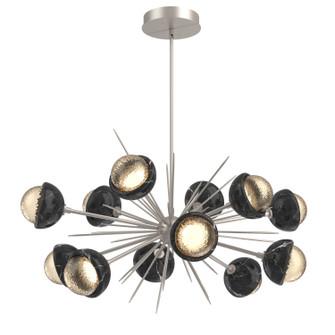 Cabochon LED Chandelier in Beige Silver (404|PLB0093-0D-BS-A-001-L1-BM)