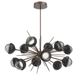 Cabochon LED Chandelier in Burnished Bronze (404|PLB0093-0D-BB-S-001-L1-BM)
