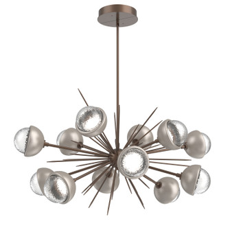 Cabochon LED Chandelier in Burnished Bronze (404|PLB0093-0D-BB-C-001-L1-BS)
