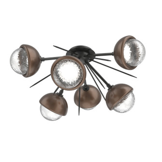 Cabochon LED Semi Flush Mount in Matte Black (404|CLB0093-02-MB-C-L3-BB)