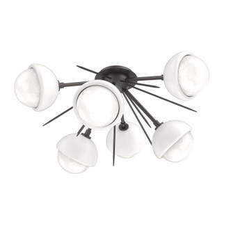 Cabochon LED Semi Flush Mount in Graphite (404|CLB0093-02-GP-WL-L3-WI)