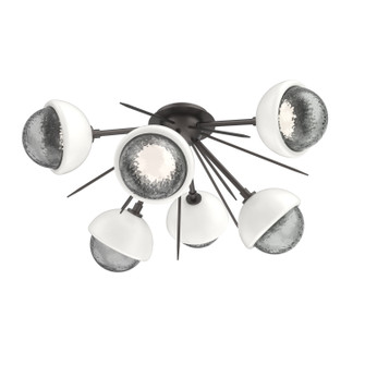 Cabochon LED Semi Flush Mount in Graphite (404|CLB0093-02-GP-S-L3-WI)