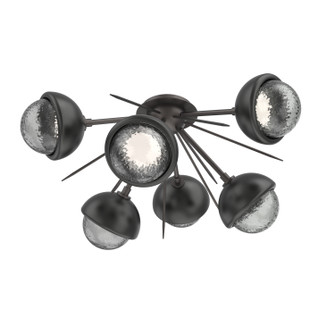 Cabochon LED Semi Flush Mount in Graphite (404|CLB0093-02-GP-S-L3-MB)