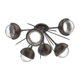 Cabochon LED Semi Flush Mount in Graphite (404|CLB0093-02-GP-C-L3-FB)