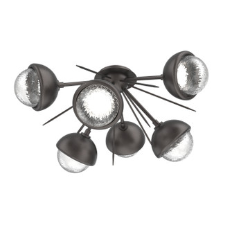 Cabochon LED Semi Flush Mount in Graphite (404|CLB0093-02-GP-C-L1-MS)
