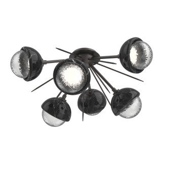 Cabochon LED Semi Flush Mount in Graphite (404|CLB0093-02-GP-C-L1-BM)