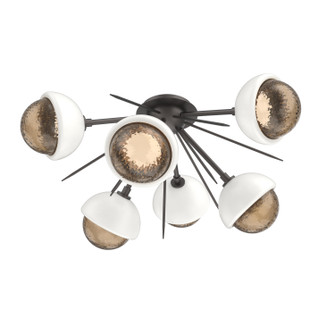 Cabochon LED Semi Flush Mount in Graphite (404|CLB0093-02-GP-B-L3-WI)