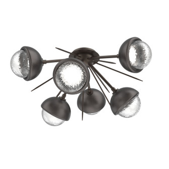 Cabochon LED Semi Flush Mount in Flat Bronze (404|CLB0093-02-FB-C-L3-GP)