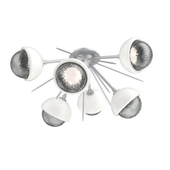 Cabochon LED Semi Flush Mount in Classic Silver (404|CLB0093-02-CS-S-L3-WI)
