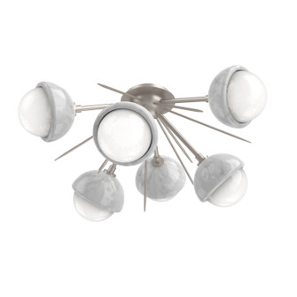 Cabochon LED Semi Flush Mount in Beige Silver (404|CLB0093-02-BS-WL-L3-WM)