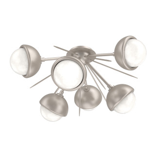 Cabochon LED Semi Flush Mount in Beige Silver (404|CLB0093-02-BS-WL-L3-MS)