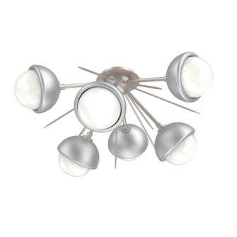 Cabochon LED Semi Flush Mount in Beige Silver (404|CLB0093-02-BS-WL-L3-CS)